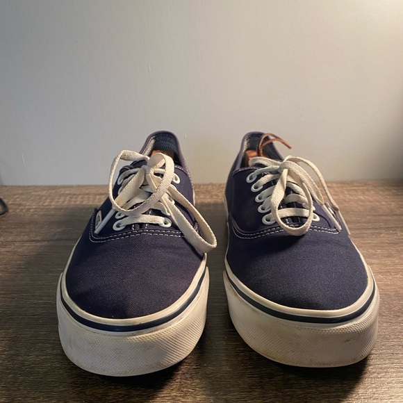 Vans, size 9.5 men’s, blue. - Picture 6 of 6